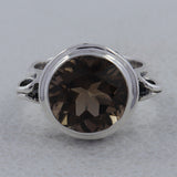 925 Sterling Silver Blue Topaz Rings