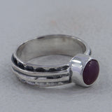 Genuine Larimar Silver Ring