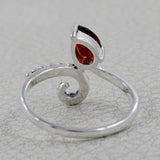 925 Sterling Silver Blue Topaz Ring