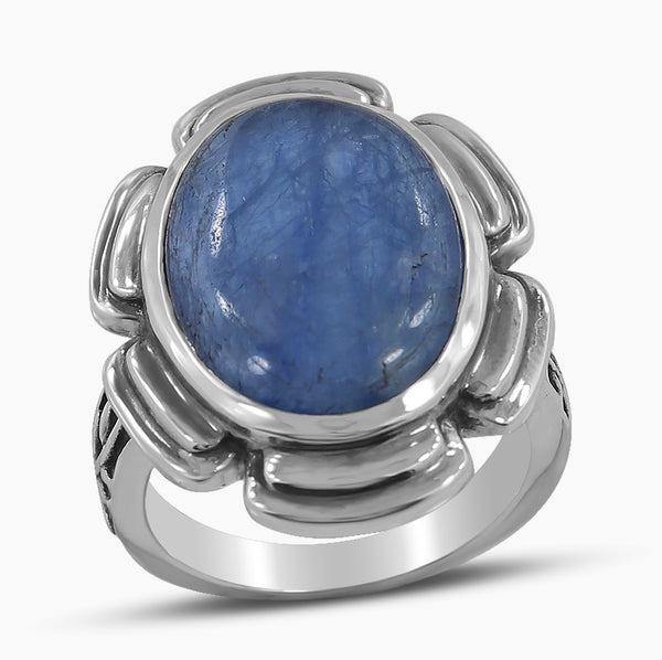 Blue Kyanite Unisex Rings