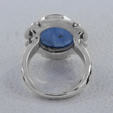 Blue Kyanite Unisex Ring