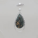 925 Silver Ocean Jasper Pendants