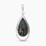 925 Silver Ocean Jasper Pendants