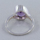 925 Sterling Silver Amethyst Ring
