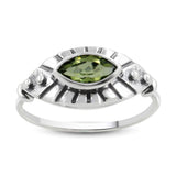 925 Sterling Silver Garnet Rings