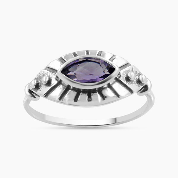925 Sterling Silver Garnet Rings