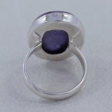 925 Sterling Silver Charoite Ring