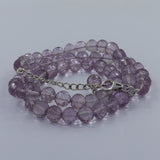 Amethyst Round Ball Micro Faceted Beads