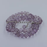 Amethyst Round Ball Micro Faceted Beads