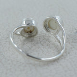 925 Sterling Silver Pearl Rings