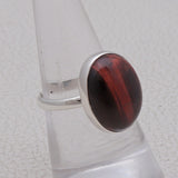 925 Sterling Silver Tiger Eye Rings
