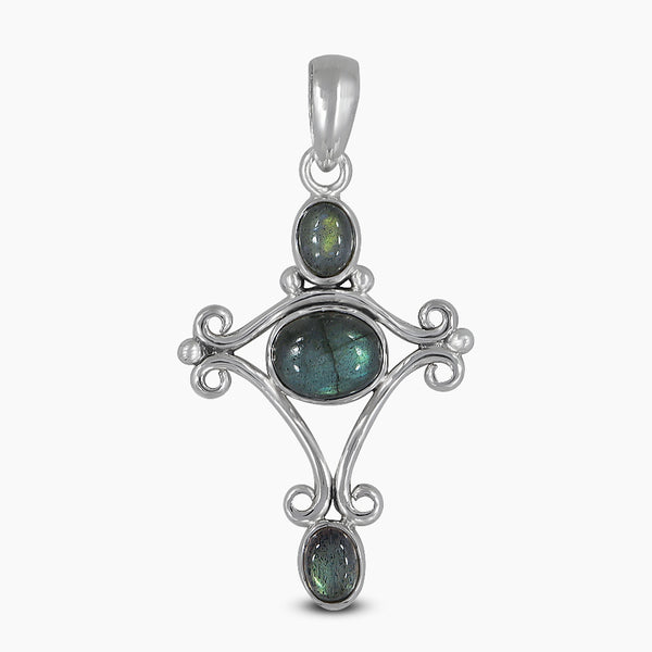 925 Sterling Silver Labradorite Pendants