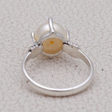925 Sterling Silver Pearl Rings