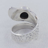 925 Sterling Silver Black Onyx Ring