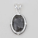 Tourmalated Quartz Silver Pendants