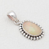 925 Sterling Silver Ethiopian Opal Pendants