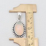 925 Sterling Silver Ethiopian Opal Pendants