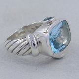 925 Sterling Silver Black Onyx Ring