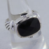 925 Sterling Silver Black Onyx Ring