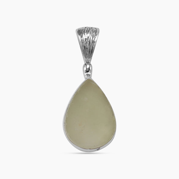 Libyan Desert Glass Silver Pendants