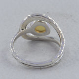 925 Sterling Silver Garnet Ring
