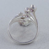Amethyst Silver Women's Ring