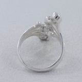 Amethyst Silver Women's Ring