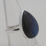 925 Sterling Silver Labradorite Rings