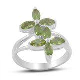 925 Sterling Silver Blue Topaz Ring