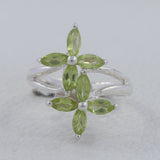 925 Sterling Silver Blue Topaz Ring