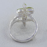 925 Sterling Silver Blue Topaz Ring