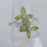 925 Sterling Silver Blue Topaz Ring