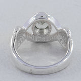 925 Sterling Silver Garnet Ring