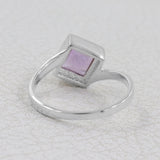 925 Sterling Silver Blue Topaz Ring