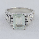 925 Sterling Silver Smoky Quartz Rings