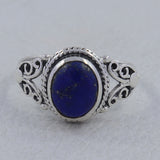 925 Silver Ethiopian Opal Ring