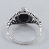 925 Silver Ethiopian Opal Ring