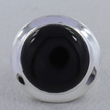 925 Sterling Silver Black Onyx Ring