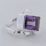 925 Sterling Silver Blue Topaz Rings