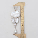 925 Sterling Silver Fresh Water Pearl Pendant