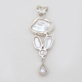 925 Sterling Silver Fresh Water Pearl Pendant