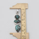 Tibetan Turquoise Silver Pendants