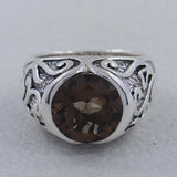 Natural Dominican Larimar Silver Rings