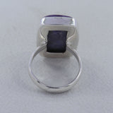 925 Sterling Silver Charoite Ring