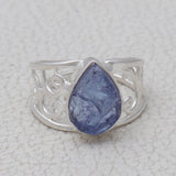 Tanzanite Sterling Silver Rings