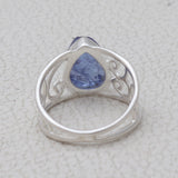 Tanzanite Sterling Silver Rings