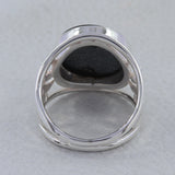 925 Sterling Silver Dendritic Opal Rings