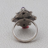 925 Sterling Silver Charoite Rings
