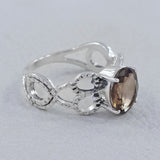 925 Sterling Silver Peridot Ring