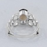 925 Sterling Silver Peridot Ring